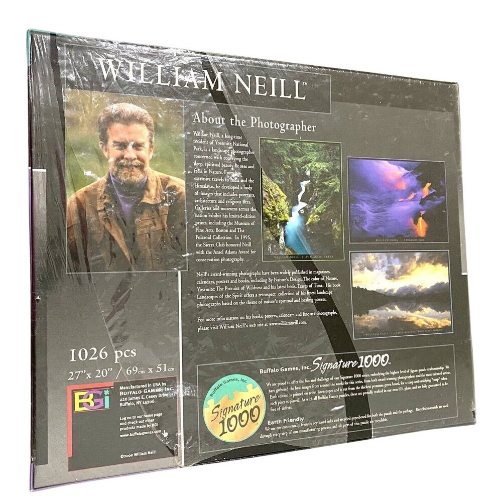 Buffalo‎ William Neill Twilight Fire 1000 Piece Jigsaw Puzzle Hobby Family Time - Picture 2 of 3